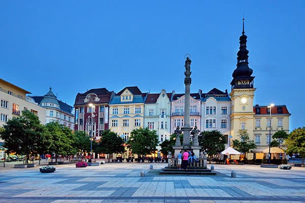 Ostravská pěší zóna se uzavře pro auta pomocí výsuvných sloupků