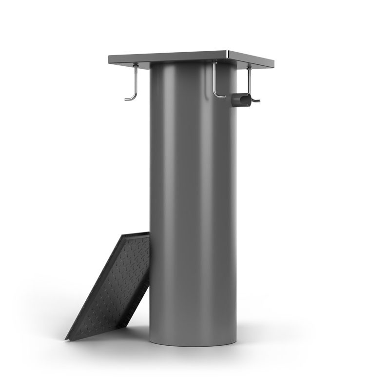 Instalační box pro automatické výsuvné sloupy