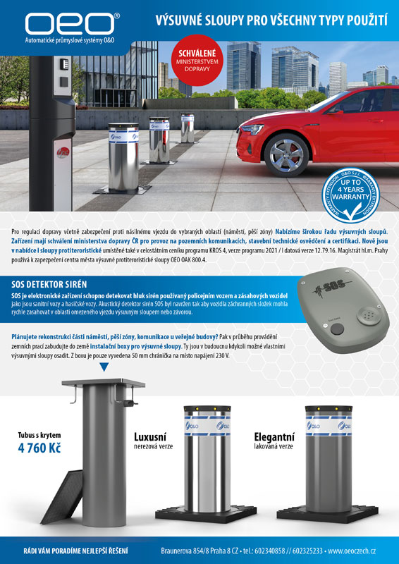 Nabídka výsuvné sloupy Dolní Břežany