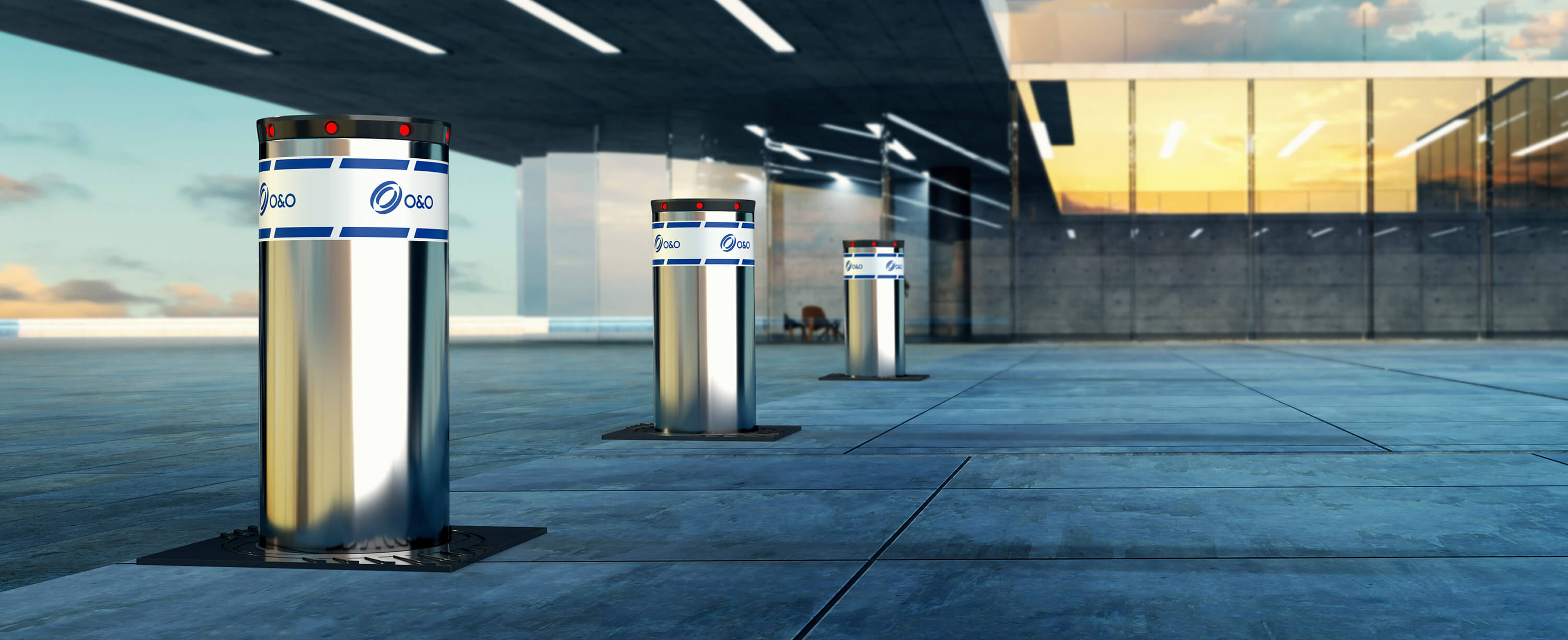 Automatické výsuvné sloupy