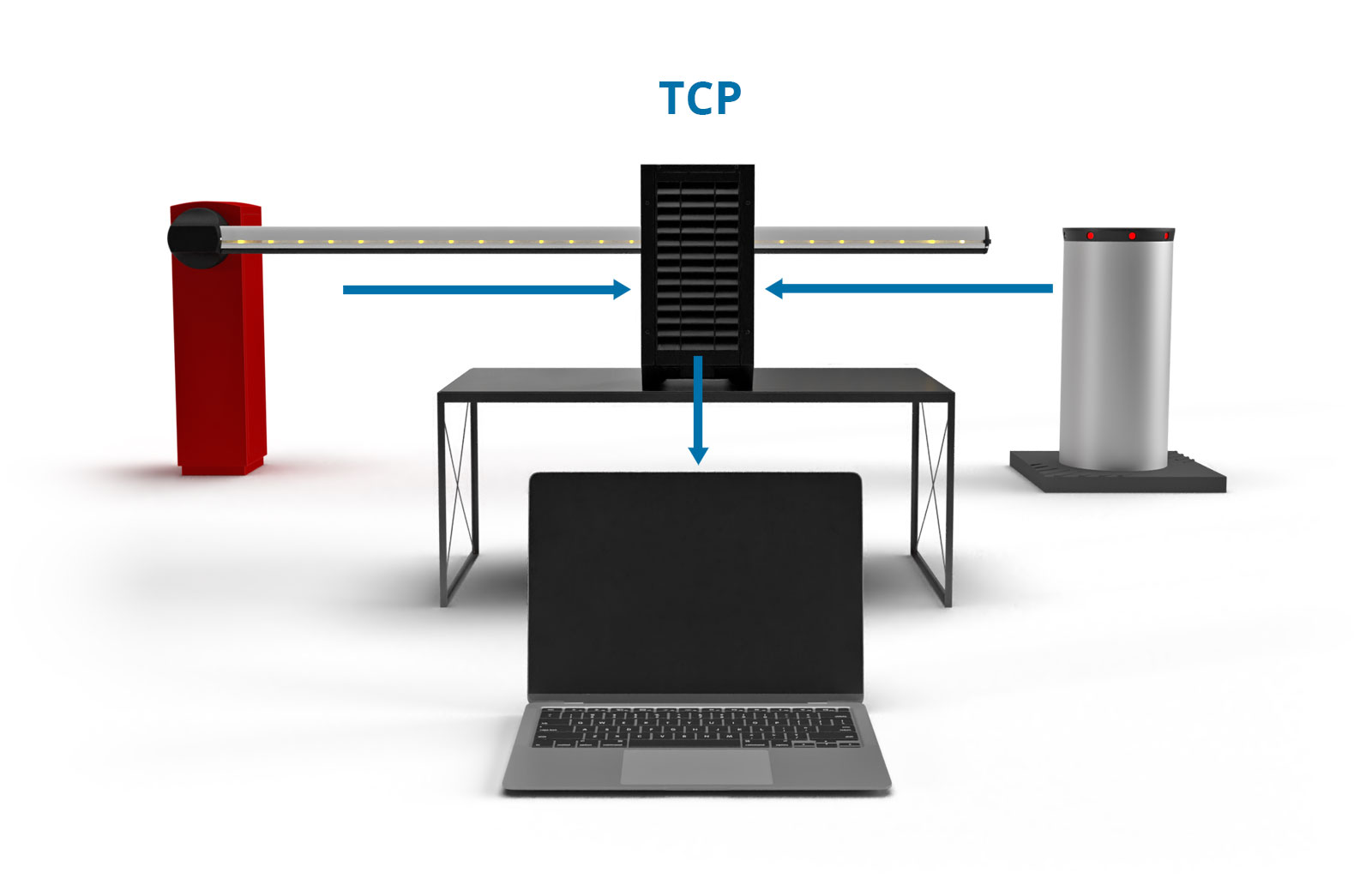 TCP modul pro automatické řízení