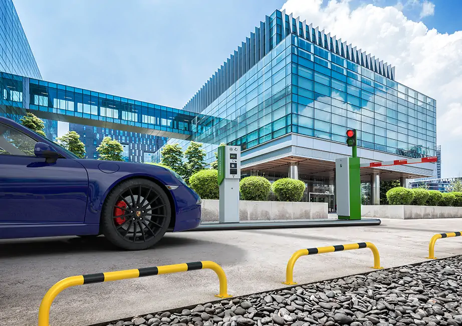 Ukázka parkovacího systému Green Center Economy